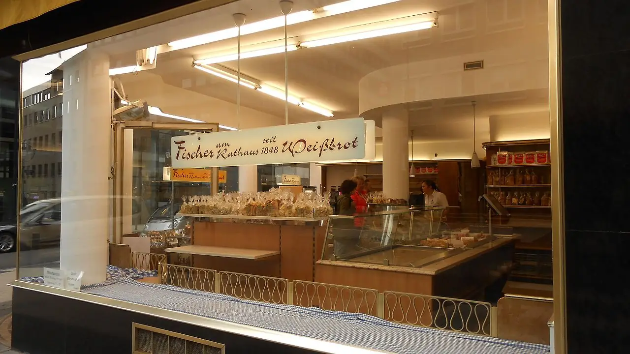 Schaufenster einer Bäckerei